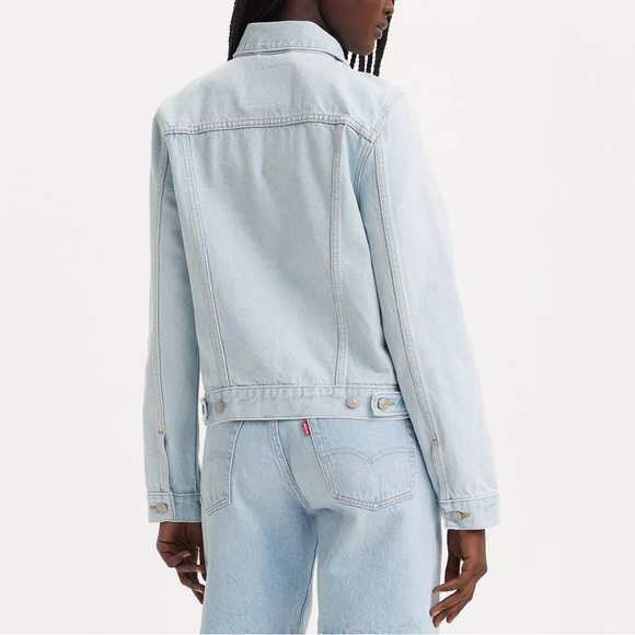 Levi’s Original Trucker Jacket Floral Size M NWT 🌸 - Picture 2 of 12